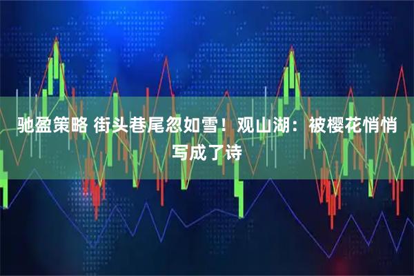 驰盈策略 街头巷尾忽如雪！观山湖：被樱花悄悄写成了诗